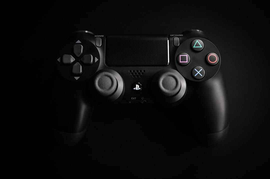 black sony ps 4 game controller on The Loading Screen